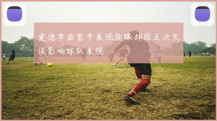 爱德华兹首节表现抢眼却因五次失误影响球队表现