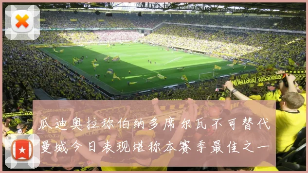 瓜迪奥拉称伯纳多席尔瓦不可替代曼城今日表现堪称本赛季最佳之一