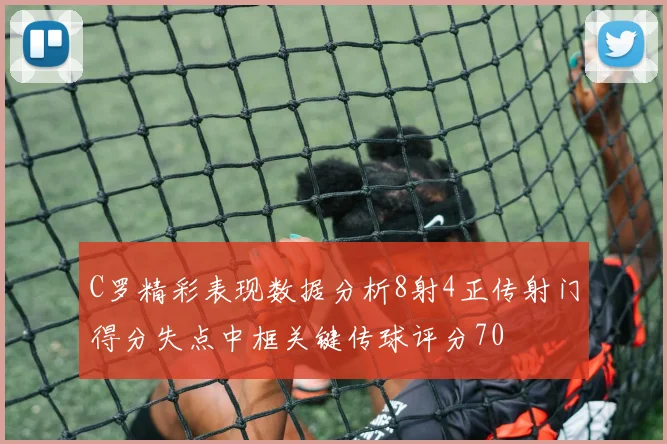 C罗精彩表现数据分析8射4正传射门得分失点中框关键传球评分70